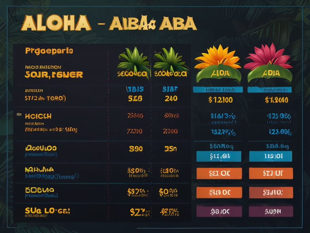 Aloha ABA Price Comparison